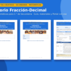 Laboratorio Fracción-Decimal | EduNEM Matemáticas Secundaria 1.º | 10 sesiones y 3 rutas de aprendizaje 8 Imagen 1 82