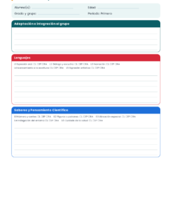 EduKIT Fichas Descriptivas 1er Periodo Preescolar 2° | Evaluación Formativa 9 Imagen 2 1