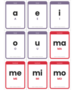 EduKIT Flash Cards de Sílabas y Palabras para Primaria | 92 Tarjetas, 8 Juegos y Portal con Audio 9 Imagen 2 35