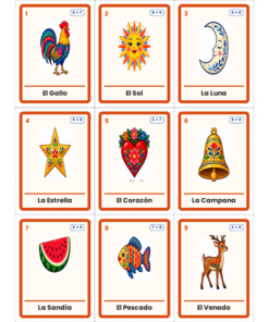 EduKIT Lotería de Multiplicaciones para Primaria | 32 Cartas, 20 Tableros y Cantor Digital 9 Imagen 2 37