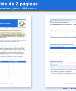 EduKIT Fichas de Trabajo de Biología para Secundaria 1.er Grado | 9 Fichas, Rúbricas y los 9 Contenidos 9 Imagen 2 54