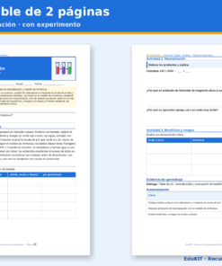 Fichas de Trabajo de Química para Secundaria 3.er Grado | 12 Fichas, 12 Experimentos y los 12 Contenidos 9 Imagen 2 58