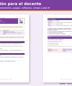 EduKIT Fichas de Trabajo de Educación Física para Secundaria 1.°, 2.° y 3.° | 15 Sesiones, 45 Juegos y Evaluación en el Patio 9 Imagen 2 60