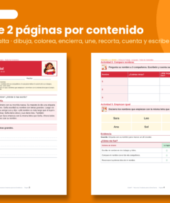 Fichas de Trabajo para Primaria 1er Grado | 79 Fichas de los 4 Campos Formativos y Todos los Contenidos 9 Imagen 2 61