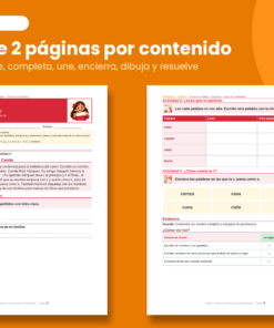 Fichas de Trabajo para Primaria 2.° Grado | 80 Fichas de los 4 Campos Formativos y Todos los Contenidos 9 Imagen 2 62