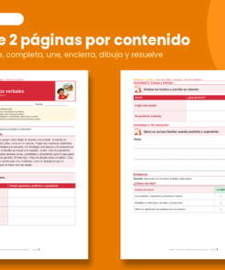 Fichas de Trabajo para Primaria 4.° Grado | 81 Fichas, 80 Contenidos y 225 PDA 9 Imagen 2 63