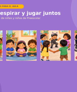 Pausas Activas y Juegos de Patio para Preescolar | 32 Tarjetas, 24 Juegos, Rutinas y Portal Interactivo 9 Imagen 2 72