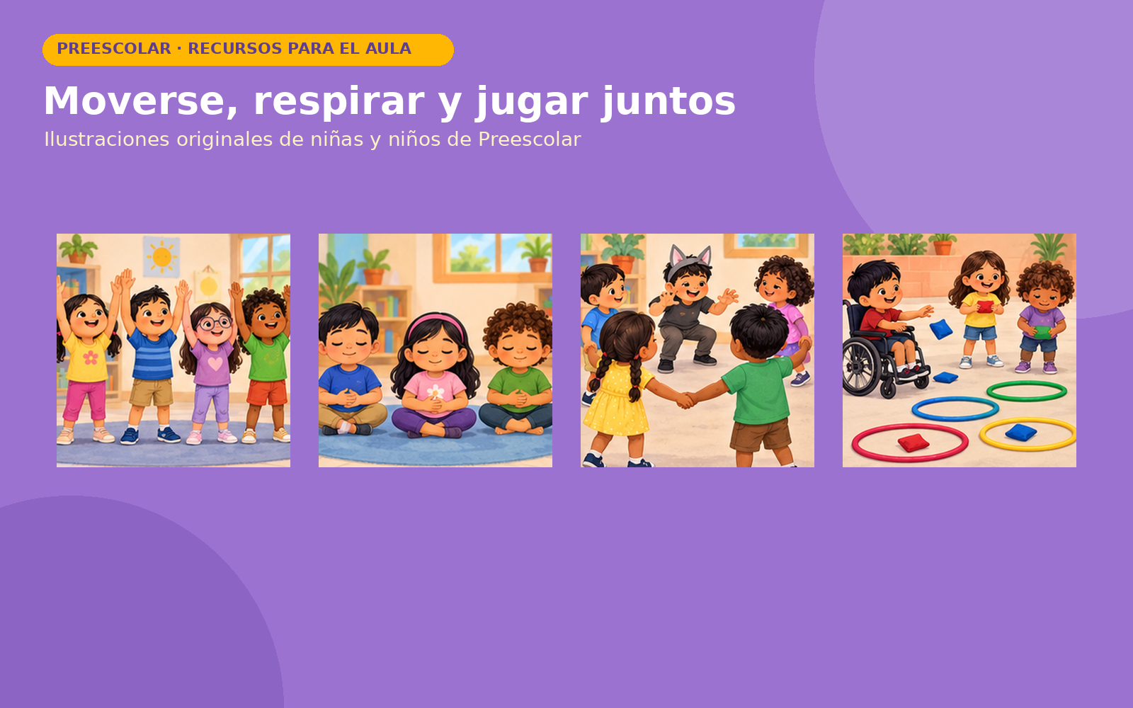 Pausas Activas y Juegos de Patio para Preescolar | 32 Tarjetas, 24 Juegos, Rutinas y Portal Interactivo 3 Pausas Activas y Juegos de Patio para Preescolar | 32 Tarjetas, 24 Juegos, Rutinas y Portal Interactivo - Imagen 3