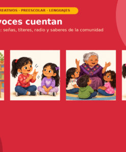 La Radio de las Voces de mi Comunidad | EduNEM Preescolar 1.º a 3.º | Proyecto de Lenguajes en 10 sesiones 9 Imagen 2 75