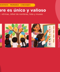 El Museo de Nuestros Nombres | EduNEM Primaria 1.º y 2.º | Escritura de nombres en 10 sesiones 9 Imagen 2 76
