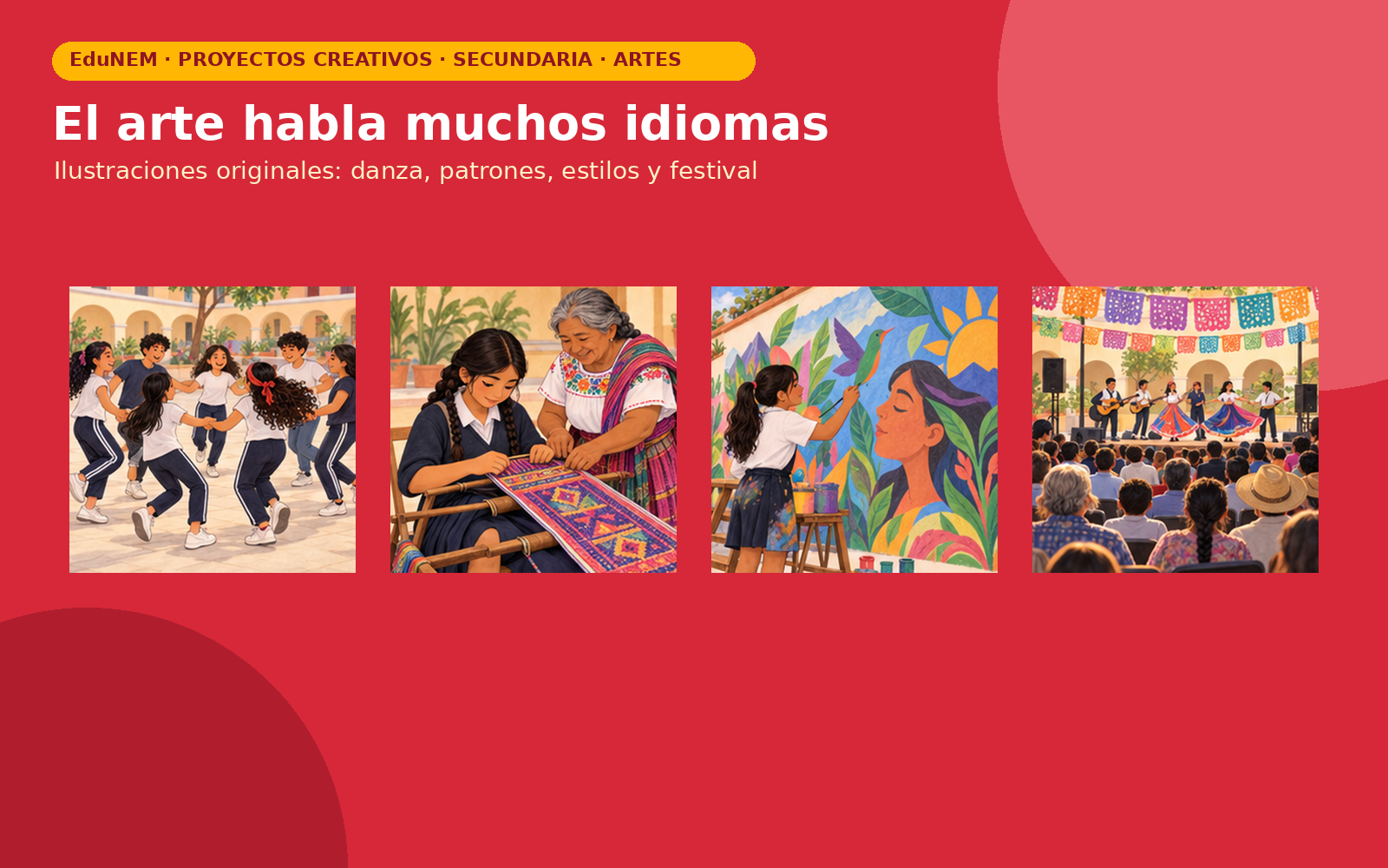 Festival Mosaico | EduNEM Artes Secundaria 1.º a 3.º | Lenguajes artísticos en 10 sesiones 3 Festival Mosaico | EduNEM Artes Secundaria 1.º a 3.º | Lenguajes artísticos en 10 sesiones - Imagen 3