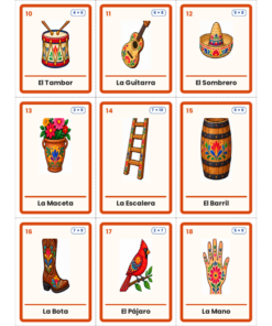EduKIT Lotería de Multiplicaciones para Primaria | 32 Cartas, 20 Tableros y Cantor Digital 10 Imagen 3 37