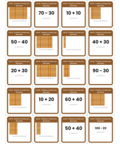 EduKIT Memorama de Sumas y Restas para Primaria | 120 Tarjetas, 6 Sets y Portal Interactivo 10 Imagen 3 41