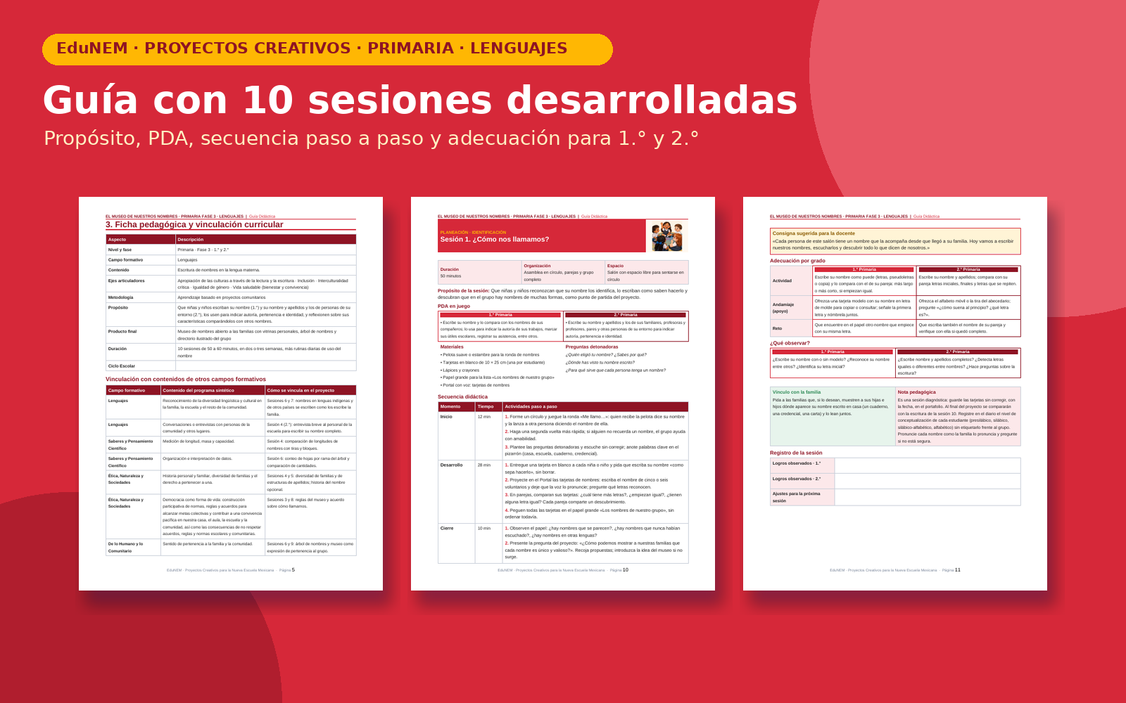 El Museo de Nuestros Nombres | EduNEM Primaria 1.º y 2.º | Escritura de nombres en 10 sesiones 4 El Museo de Nuestros Nombres | EduNEM Primaria 1.º y 2.º | Escritura de nombres en 10 sesiones - Imagen 4