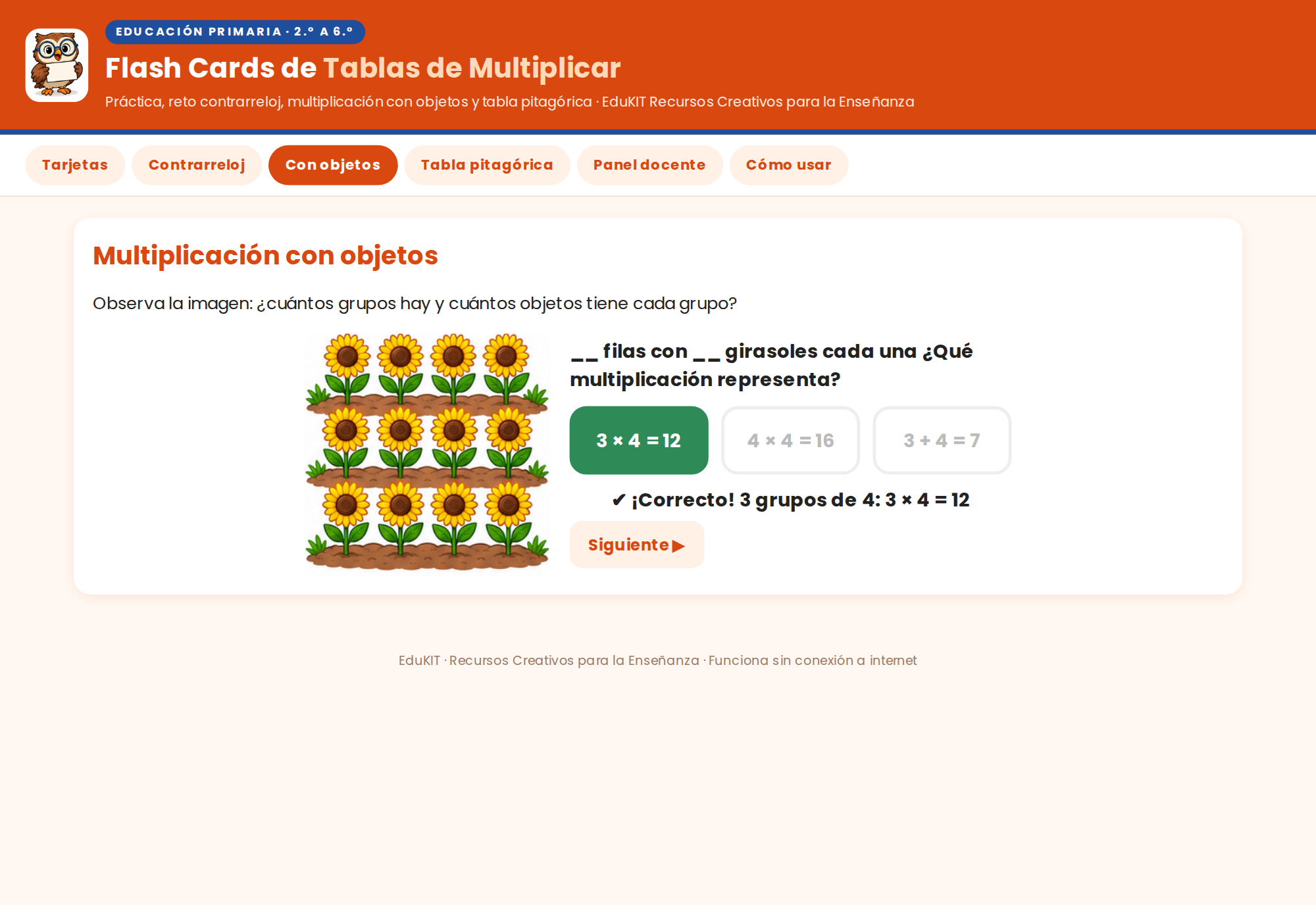 EduKIT Flash Cards de Tablas de Multiplicar para Primaria | 135 Tarjetas, 8 Juegos y Portal Interactivo 5 EduKIT Flash Cards de Tablas de Multiplicar para Primaria | 135 Tarjetas, 8 Juegos y Portal Interactivo - Imagen 5