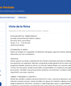Fichas Descriptivas 1er Periodo · 2° Primaria | Evaluación Formativa 11 Imagen 4 4