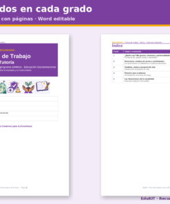 Fichas de Trabajo de Tutoría y Educación Socioemocional para Secundaria 1.°, 2.° y 3.° | 15 Fichas y los 5 Contenidos 11 Imagen 4 59