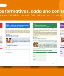 Fichas de Trabajo para Primaria 4.° Grado | 81 Fichas, 80 Contenidos y 225 PDA 11 Imagen 4 63