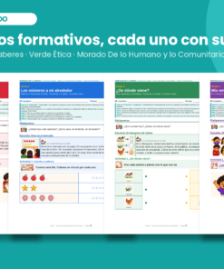 Fichas de Trabajo Preescolar 1° | 36 Fichas Imprimibles, 108 Actividades y Portal Proyectable · Todos los Contenidos NEM 11 Imagen 4 64