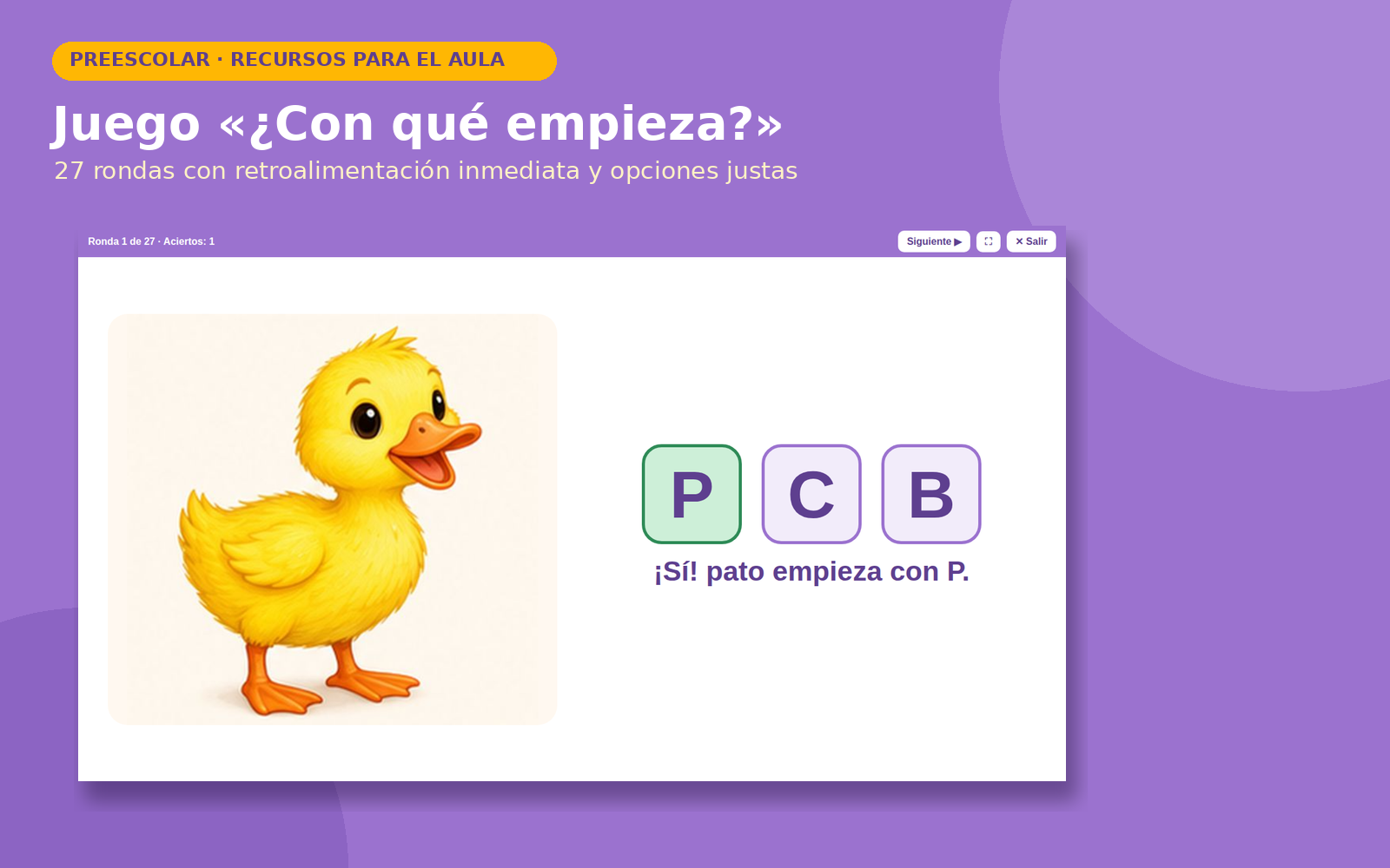 Abecedario Ilustrado para Preescolar y Primaria | 27 Carteles, 86 Tarjetas, 27 Fichas y 6 Juegos de Sonido Inicial 5 Abecedario Ilustrado para Preescolar y Primaria | 27 Carteles, 86 Tarjetas, 27 Fichas y 6 Juegos de Sonido Inicial - Imagen 5