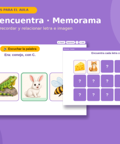Abecedario Interactivo con Audio para Preescolar y Primaria | 27 Letras con Voz, Juegos Educativos y Portal Interactivo 11 Imagen 4 68