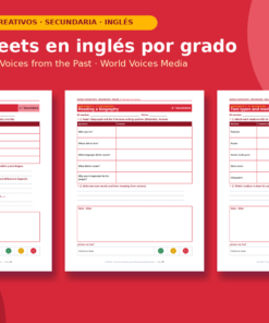 World Voices Expo | EduNEM Inglés Secundaria 1.º a 3.º | Diversidad lingüística en 10 sesiones 11 Imagen 4 80