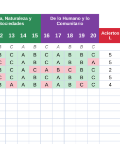 Examen 1er Trimestre Primaria 5° | Evaluación Ilustrada y Recursos Digitales 12 Lista de alumnos con nombres, tareas, puntuaciones y calificaciones finales en color, por asignatura y evaluación.