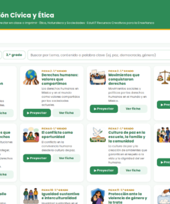 Fichas de Trabajo de Formación Cívica y Ética para Secundaria 1.°, 2.° y 3.° | 48 Fichas Proyectables e Imprimibles 12 Imagen 5 48