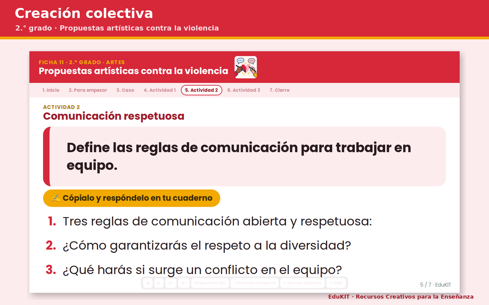 Fichas de Trabajo de Artes para Secundaria 1.°, 2.° y 3.° | 42 Fichas, Rúbricas y los 14 Contenidos 6 Fichas de Trabajo de Artes para Secundaria 1.°, 2.° y 3.° | 42 Fichas, Rúbricas y los 14 Contenidos - Imagen 6