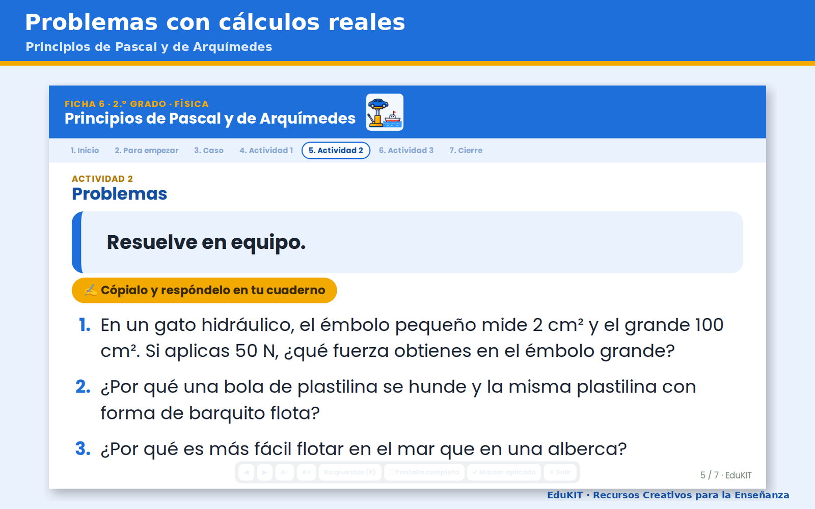 Fichas de Trabajo de Física para Secundaria 2.º Grado | 10 Fichas, 10 Experimentos y Todos los Contenidos 6 Fichas de Trabajo de Física para Secundaria 2.º Grado | 10 Fichas, 10 Experimentos y Todos los Contenidos - Imagen 6