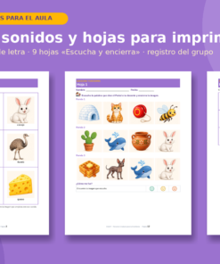 Abecedario Interactivo con Audio para Preescolar y Primaria | 27 Letras con Voz, Juegos Educativos y Portal Interactivo 12 Imagen 5 68