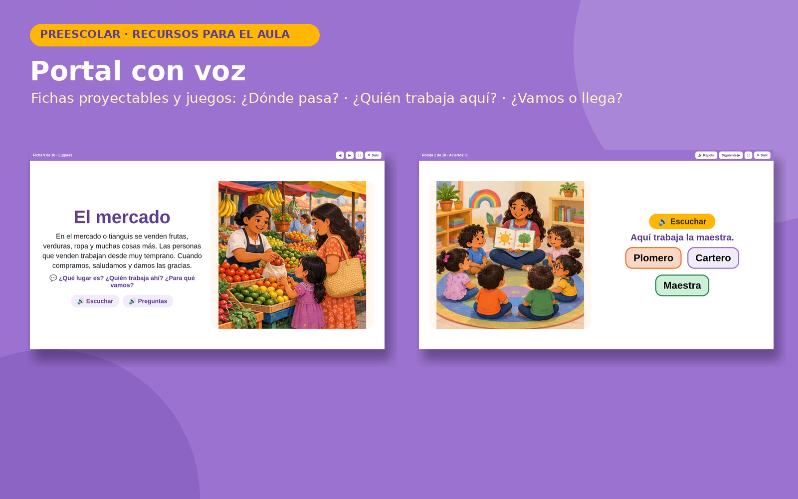 Exploración del Medio: Mi Comunidad para Preescolar | 45 Recursos Imprimibles, 10 Sesiones y Portal Interactivo 6 Exploración del Medio: Mi Comunidad para Preescolar | 45 Recursos Imprimibles, 10 Sesiones y Portal Interactivo - Imagen 6