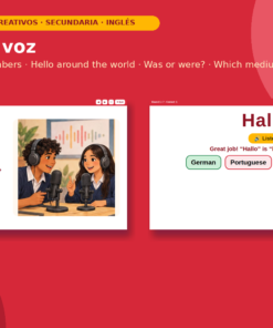 World Voices Expo | EduNEM Inglés Secundaria 1.º a 3.º | Diversidad lingüística en 10 sesiones 12 Imagen 5 80