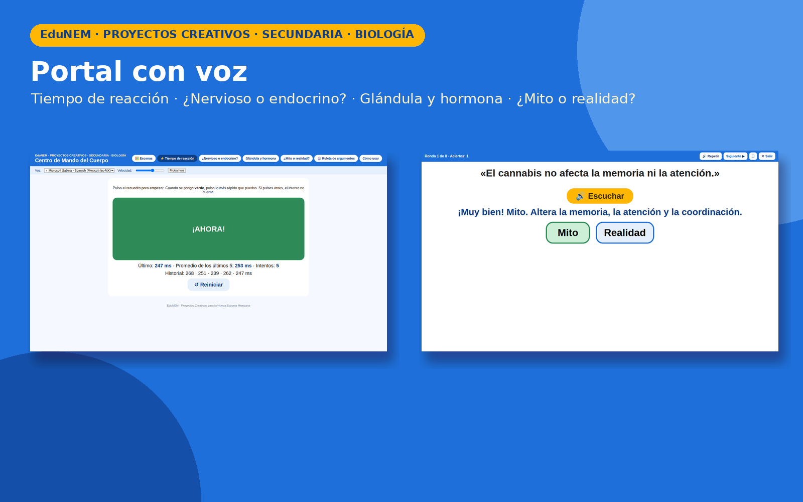Centro de Mando del Cuerpo | EduNEM Biología Secundaria 1.º | 10 sesiones y 3 rutas de aprendizaje 6 Centro de Mando del Cuerpo | EduNEM Biología Secundaria 1.º | 10 sesiones y 3 rutas de aprendizaje - Imagen 6