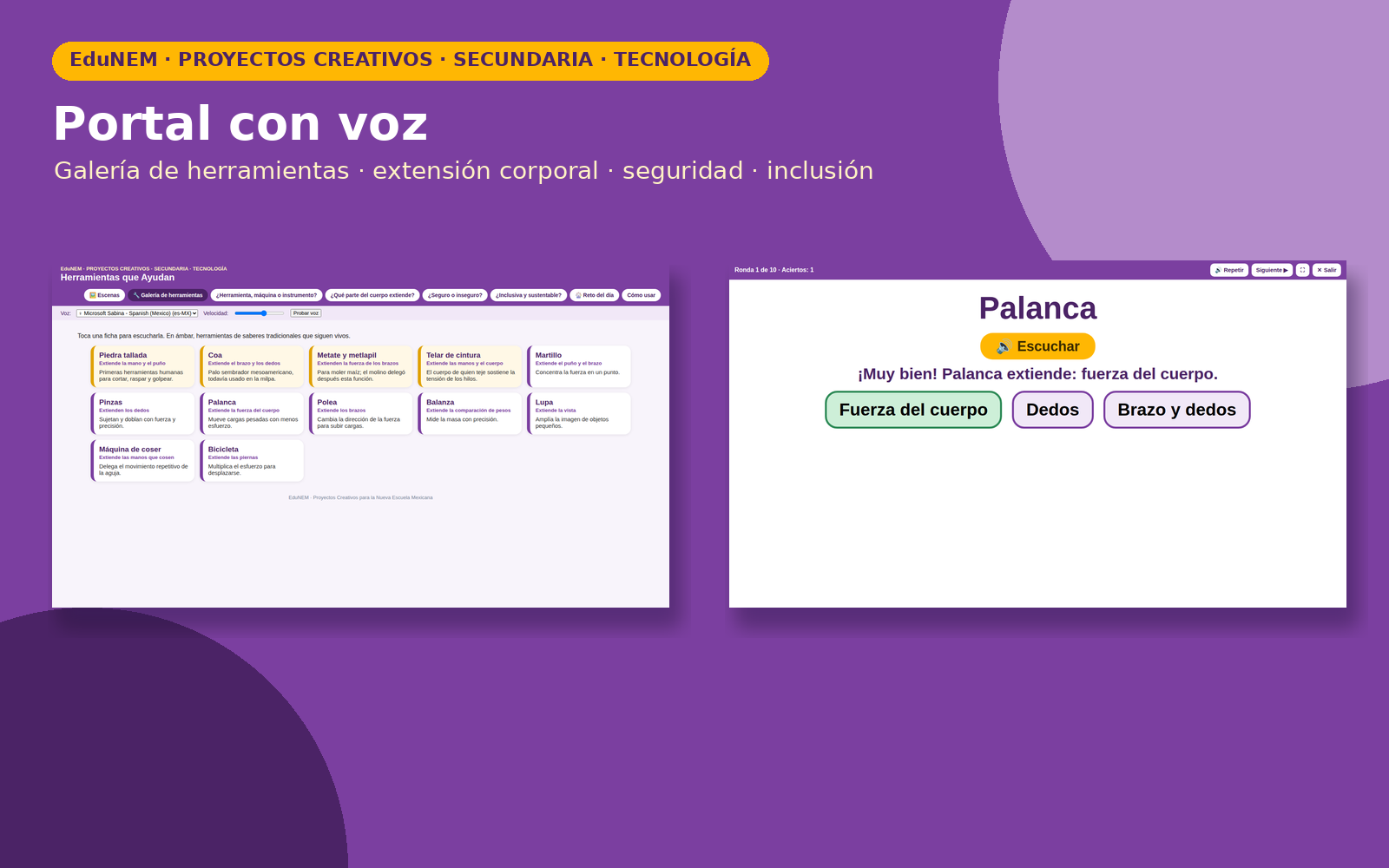 Herramientas que Ayudan | EduNEM Tecnología Secundaria 1.º a 3.º | 10 sesiones y 12 fichas 6 Vista previa 6 de Herramientas que Ayudan | EduNEM Tecnología Secundaria 1.º a 3.º | 10 sesiones y 12 fichas