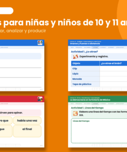 Fichas de Trabajo para Primaria 5.° Grado | 88 Fichas, 84 Contenidos y 253 PDA 12 Imagen 5 P33