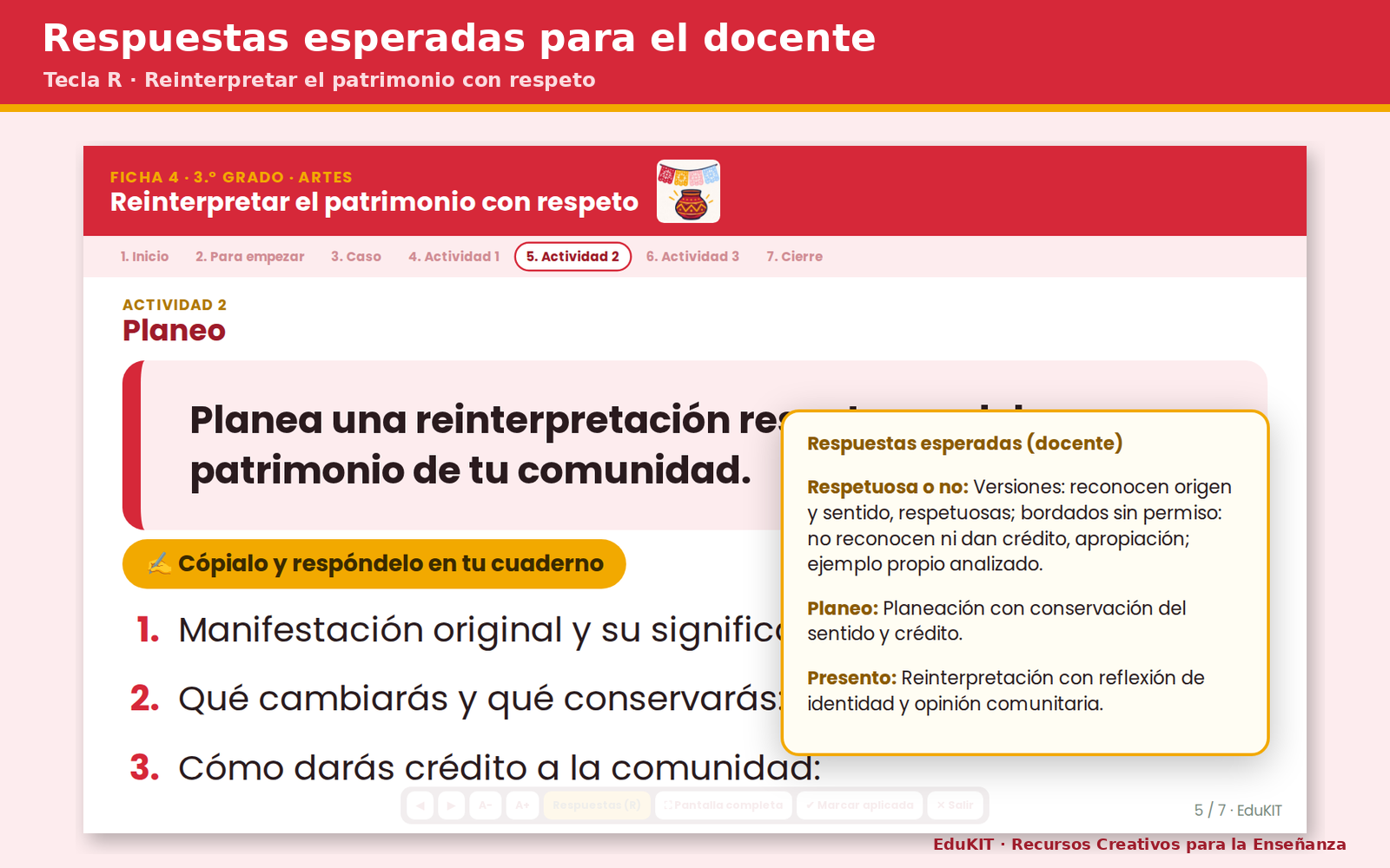 Fichas de Trabajo de Artes para Secundaria 1.°, 2.° y 3.° | 42 Fichas, Rúbricas y los 14 Contenidos 7 Fichas de Trabajo de Artes para Secundaria 1.°, 2.° y 3.° | 42 Fichas, Rúbricas y los 14 Contenidos - Imagen 7