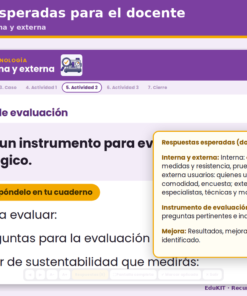 EduKIT Fichas de Trabajo de Tecnología para Secundaria 1.°, 2.° y 3.° | 24 Fichas, Rúbricas y los 8 Contenidos 13 Imagen 6 56