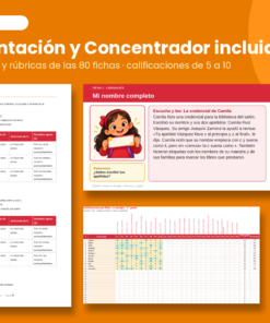 Fichas de Trabajo para Primaria 2.° Grado | 80 Fichas de los 4 Campos Formativos y Todos los Contenidos 13 Imagen 6 62