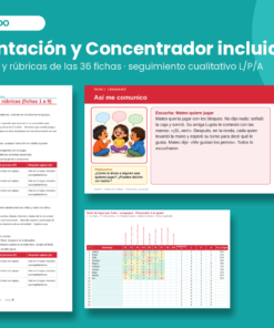 Fichas de Trabajo Preescolar 1° | 36 Fichas Imprimibles, 108 Actividades y Portal Proyectable · Todos los Contenidos NEM 13 Imagen 6 64