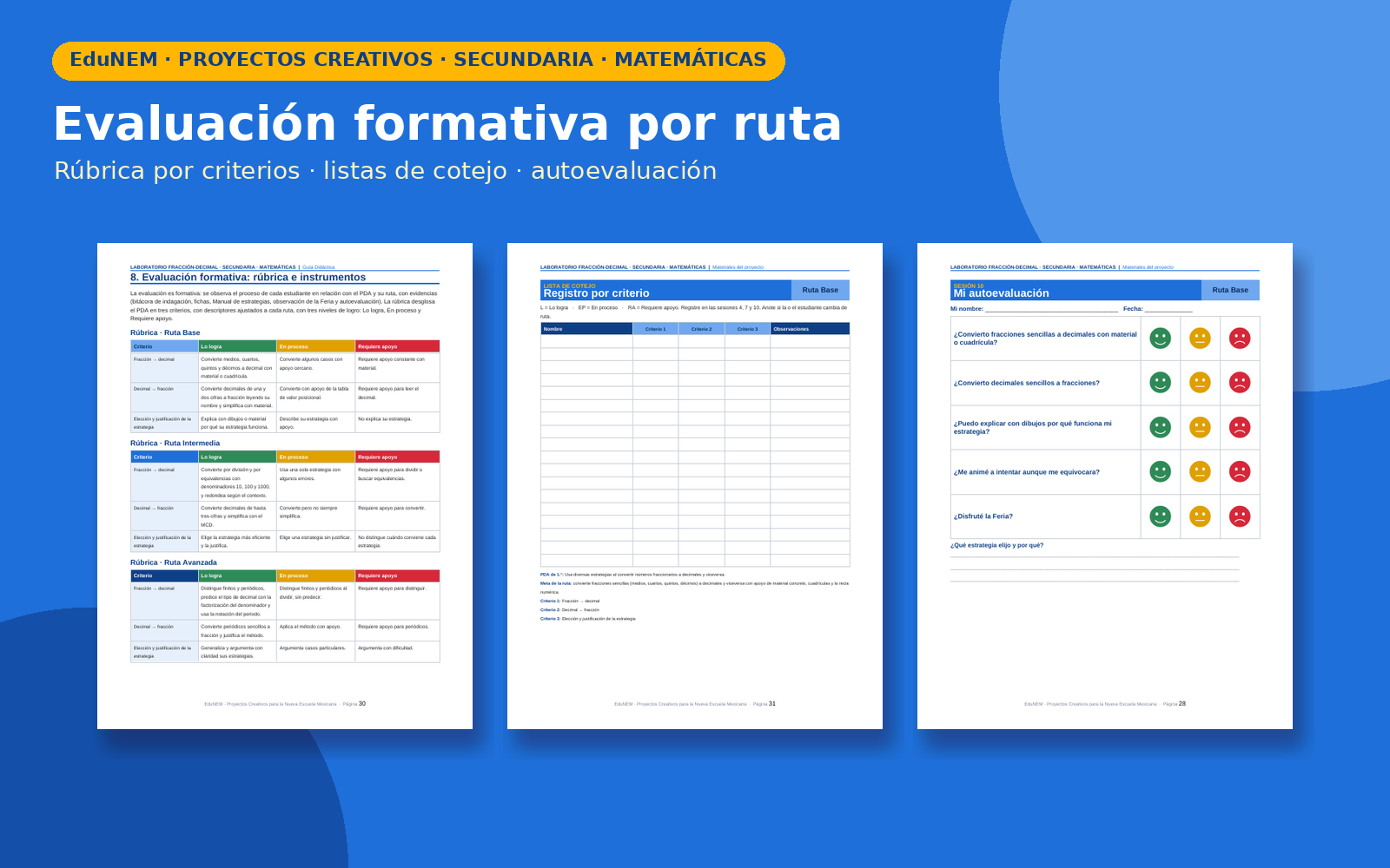 Laboratorio Fracción-Decimal | EduNEM Matemáticas Secundaria 1.º | 10 sesiones y 3 rutas de aprendizaje 7 Laboratorio Fracción-Decimal | EduNEM Matemáticas Secundaria 1.º | 10 sesiones y 3 rutas de aprendizaje - Imagen 7