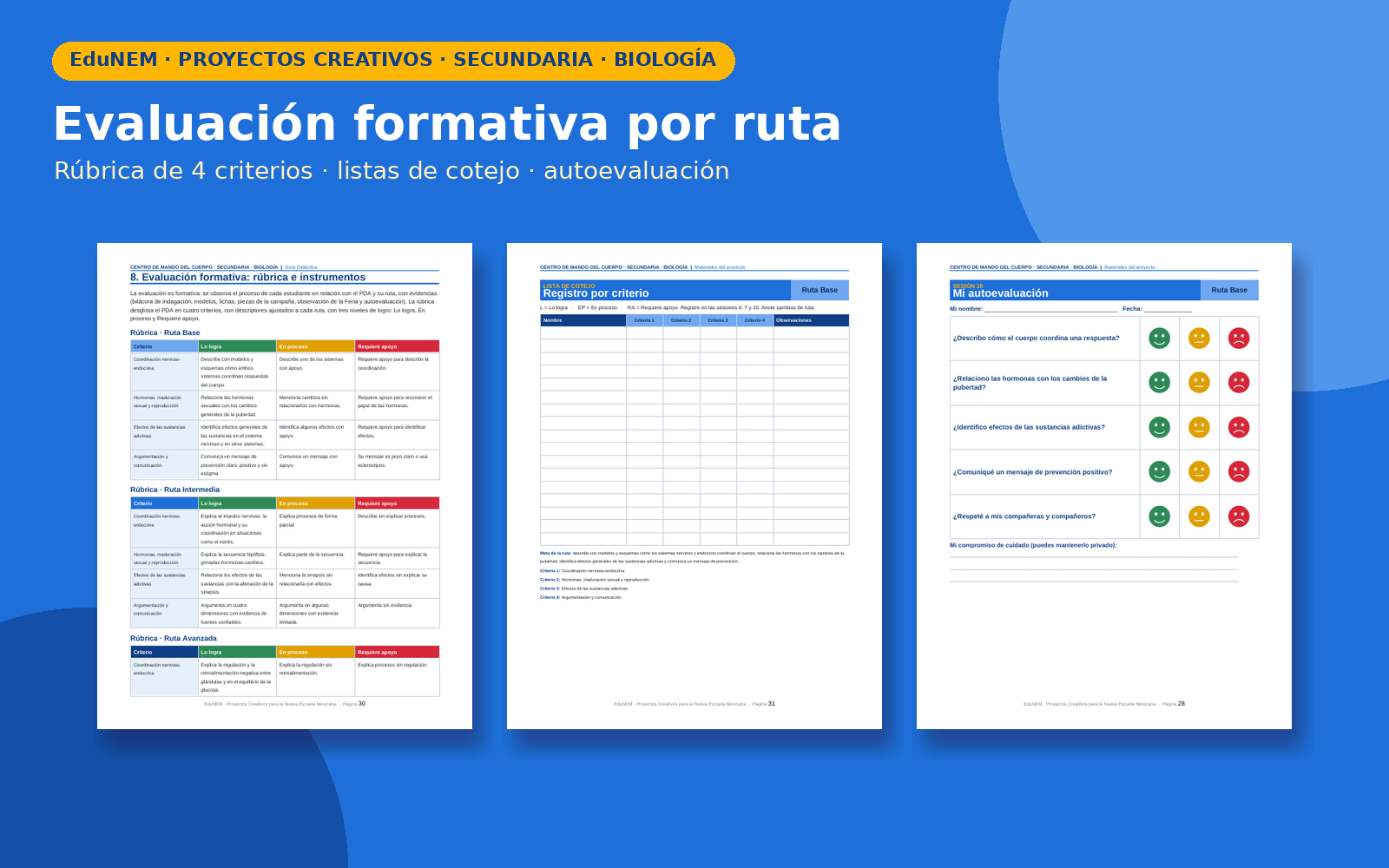 Centro de Mando del Cuerpo | EduNEM Biología Secundaria 1.º | 10 sesiones y 3 rutas de aprendizaje 7 Centro de Mando del Cuerpo | EduNEM Biología Secundaria 1.º | 10 sesiones y 3 rutas de aprendizaje - Imagen 7