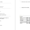 Educación Física 2° Secundaria NEM | Programa Analítico, Planeaciones y Recursos Didácticos | Word Editable 13 Documento en español de dos páginas con un ejercicio para alumnos sobre el bienestar físico. La primera página da las instrucciones y una tabla para el grupo y el género. La segunda página tiene dos preguntas y una tabla de rúbricas con criterios y niveles de evaluación.