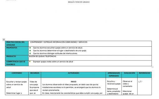 Ingles 3 T 1