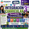 Integración Curricular 3° Secundaria NEM 2026-2027 | Programa Analítico, Planeaciones y Recursos Didácticos Editables
