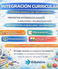 Integración Curricular 3: Programa Analítico, Planeaciones y Recursos Didácticos