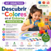 Kit Didáctico para Descubrir los Colores en el Entorno Preescolar 2026-2027 Word, PowerPoint y PDF