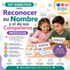 Kit Didáctico para Reconocer su Nombre y el de sus Compañeros – Preescolar 1°