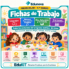 Fichas de Trabajo Preescolar 1° | 36 Fichas Imprimibles, 108 Actividades y Portal Proyectable · Todos los Contenidos NEM