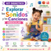 Kit Didáctico para Explorar los Sonidos y las Canciones Preescolar 2026-2027 Word, PowerPoint y PDF